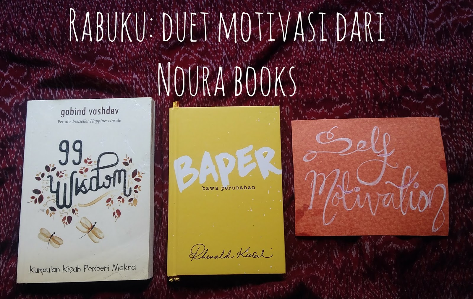 I bought books. I bought books