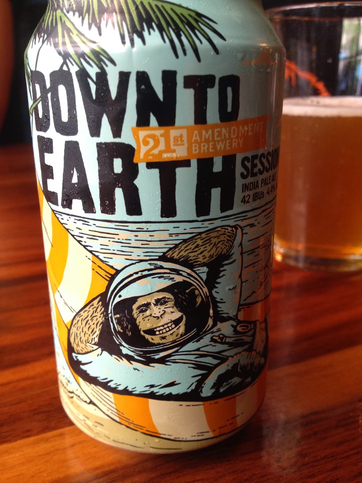 SHHHHH... Beer Review (47) 21st Amendment Brewery Down to Earth
