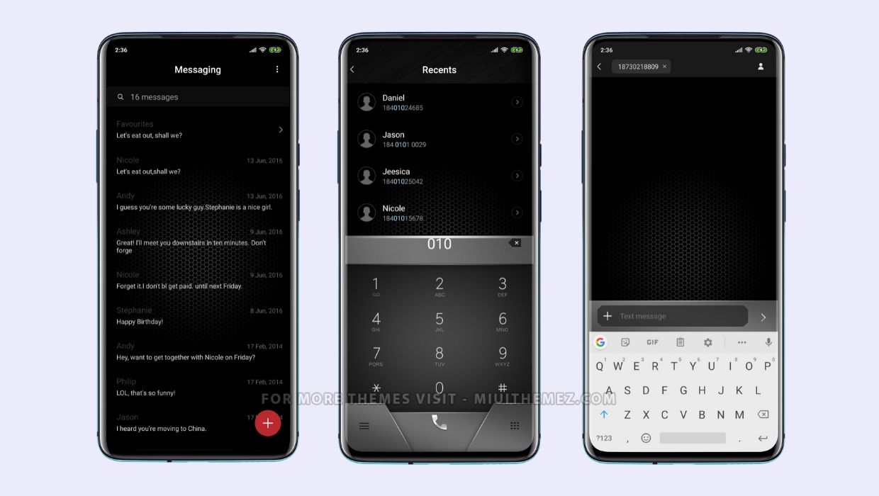 Mi 9 Turbo Edition MIUI Theme