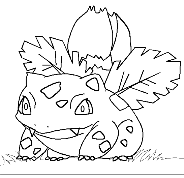 10 Fierce Ivysaur Pokémon Coloring Pages to Unleash Your Inner Artist