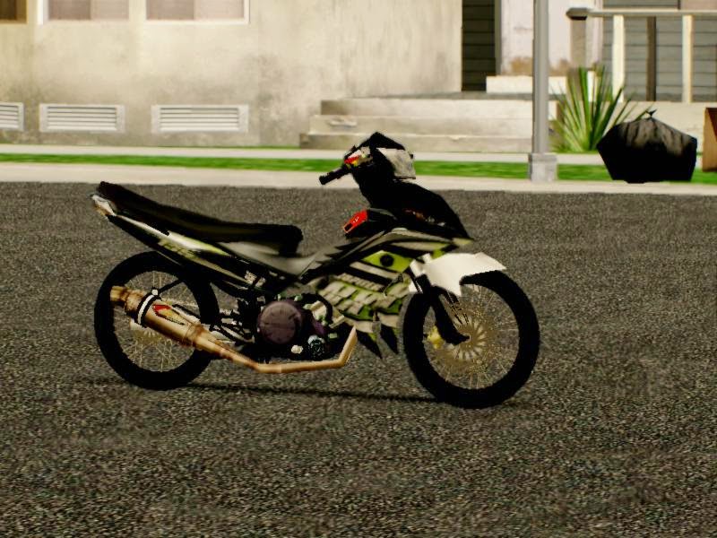 New Jupiter MX Roadrace - GTA SA MOD DRAG BIKE INDONESIA PC