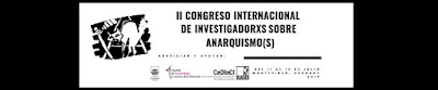 Segundo Congreso Internacional de Investigadorxs sobre Anarquismo(s).