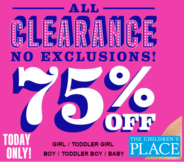 children's clothing sale clearance