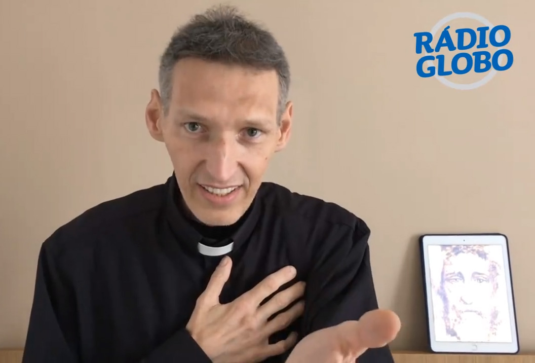 Padre Marcelo na Rádio Globo