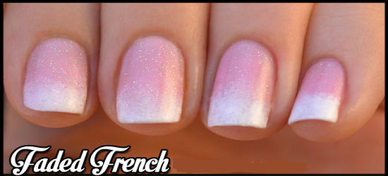 2. Faded French Tip Gel Nails - wide 1