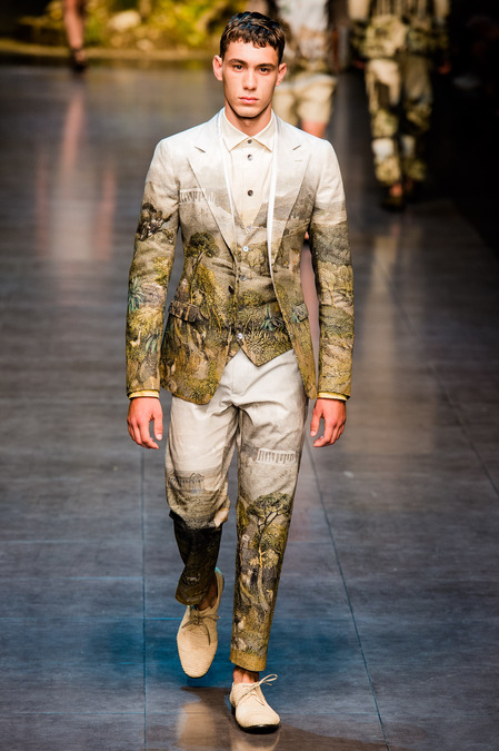 Fusion Of Effects: Walk the Walk: Dolce & Gabbana S/S 2014 Menswear ...