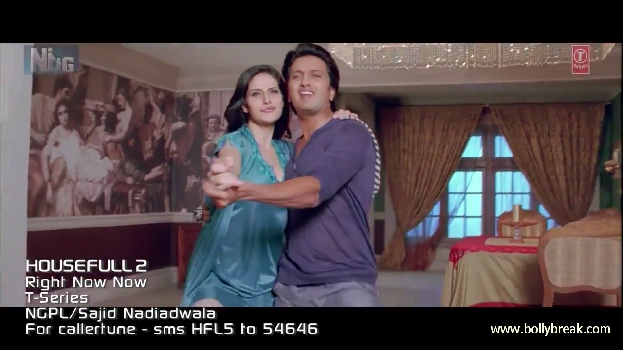 Zarine Khan Nighty Right now song1 - Zarine Khan Nigthy Pics - Housefull 2 - Right now Song