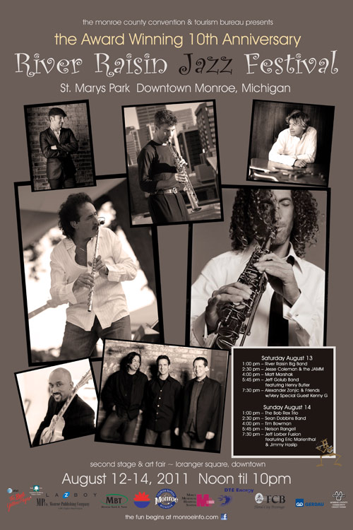 John Piippo The River Raisin Jazz Festival 2011