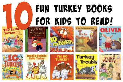 Fun Turkey Books for Kids to Read: Thanksgiving Books