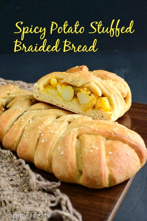 Spicy Treats: Braided Bread With Spicy Potato Stuffing / Stuffed ...