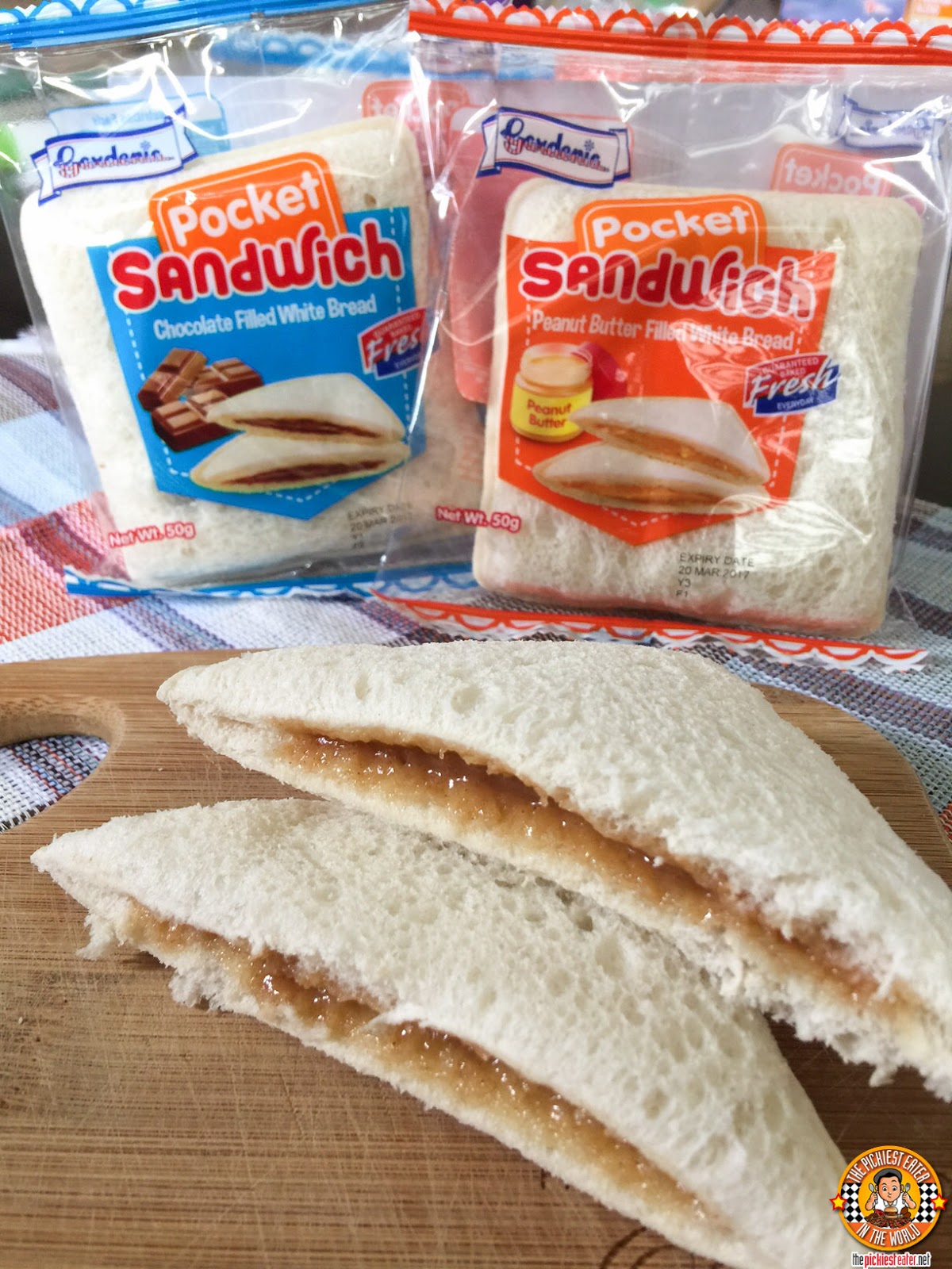 THE PICKIEST EATER IN THE WORLD GARDENIA POCKET SANDWICHES THE IDEAL