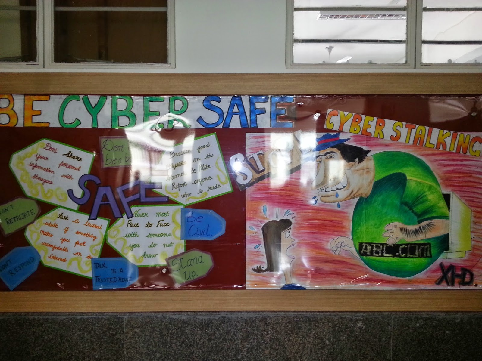 Safety Practices the World Over (Mata Jai Kaur Public School, Delhi) Before the