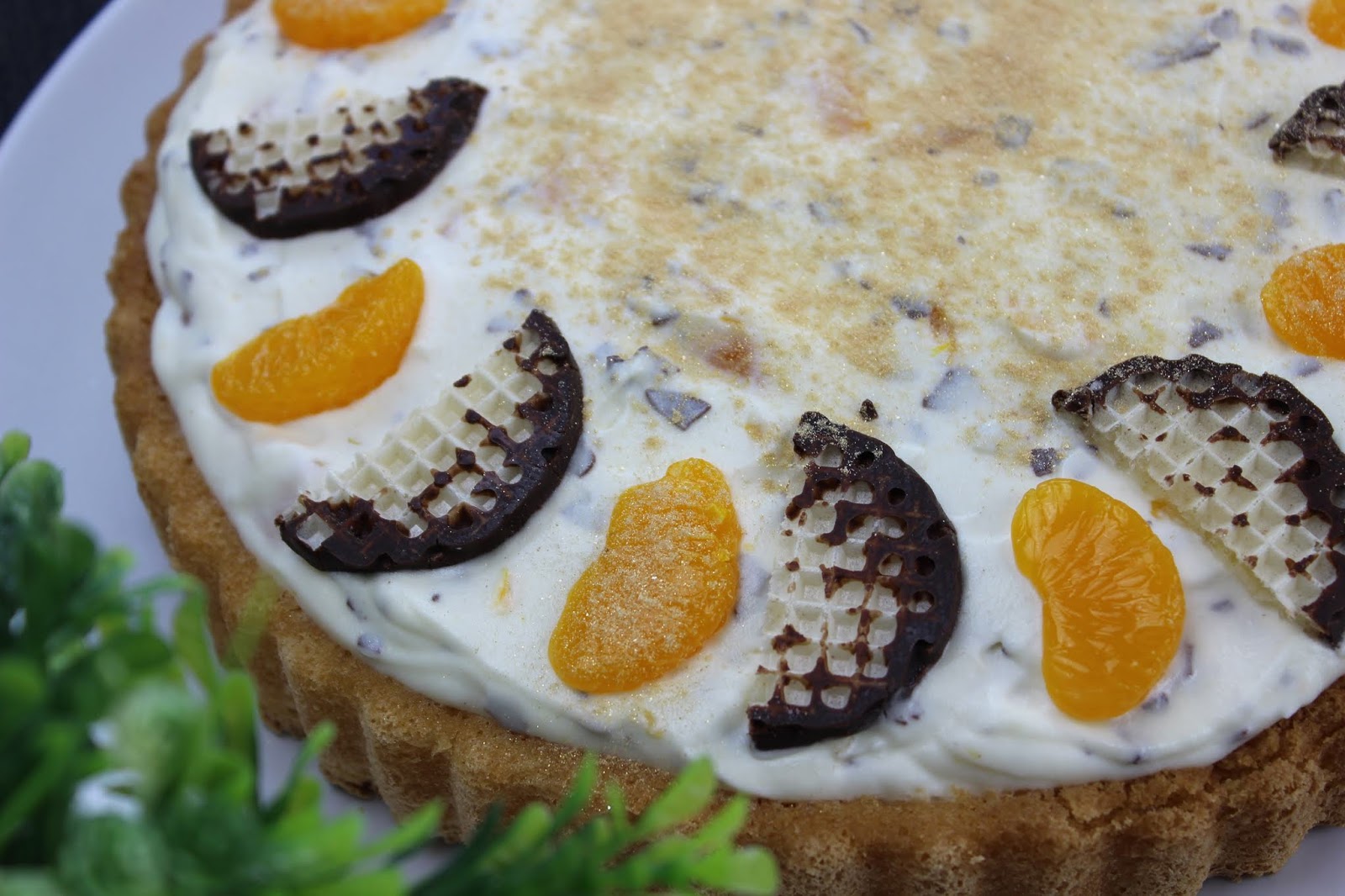 Kerstins Kuchen Kreationen: Schaumkuss-Kuchen mit Mandarinen no bake