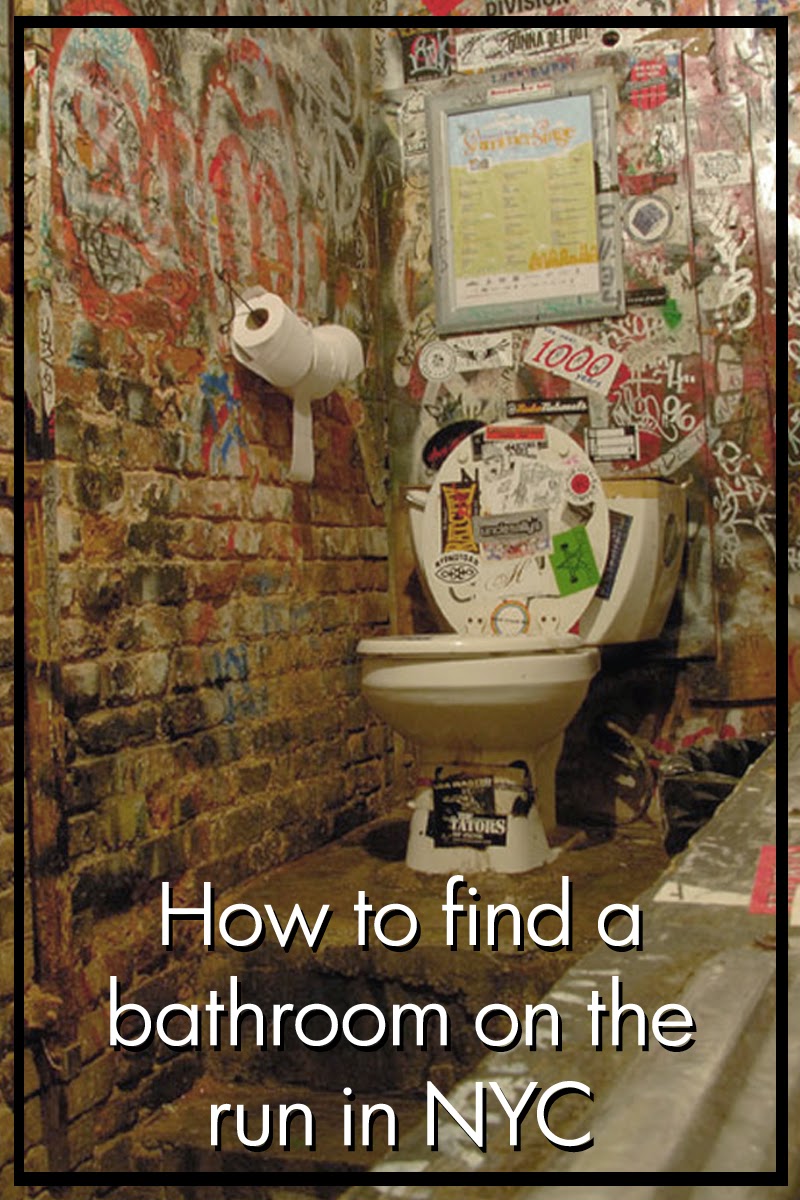 NY Tour Guy How to find a bathroom on the run