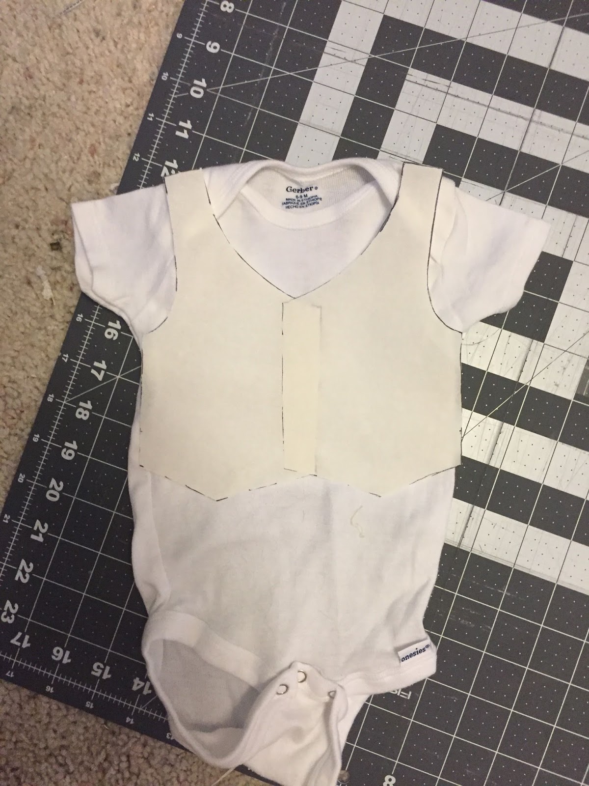 Our House in the Middle of Our Street Sewing for Baby Faux Vest