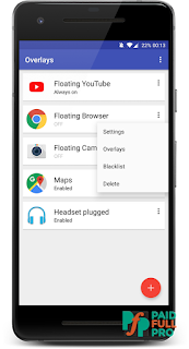 Overlays Floating Automation latest pro apk download
