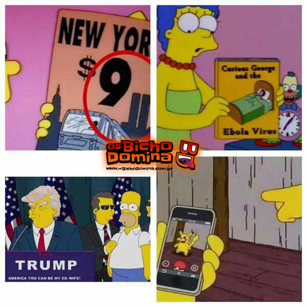 Os Simpsons prevê o futuro