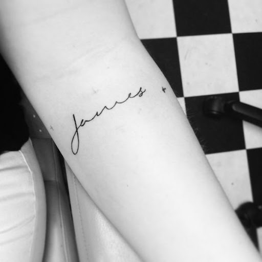 James parte do nome de tatuagens