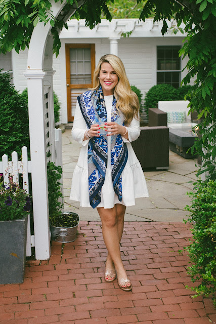 The Most Perfect White Dress in Nantucket