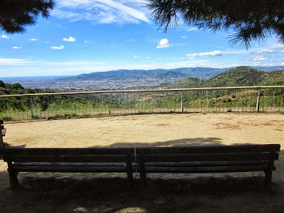 View from Turó de en Corts in Collserola