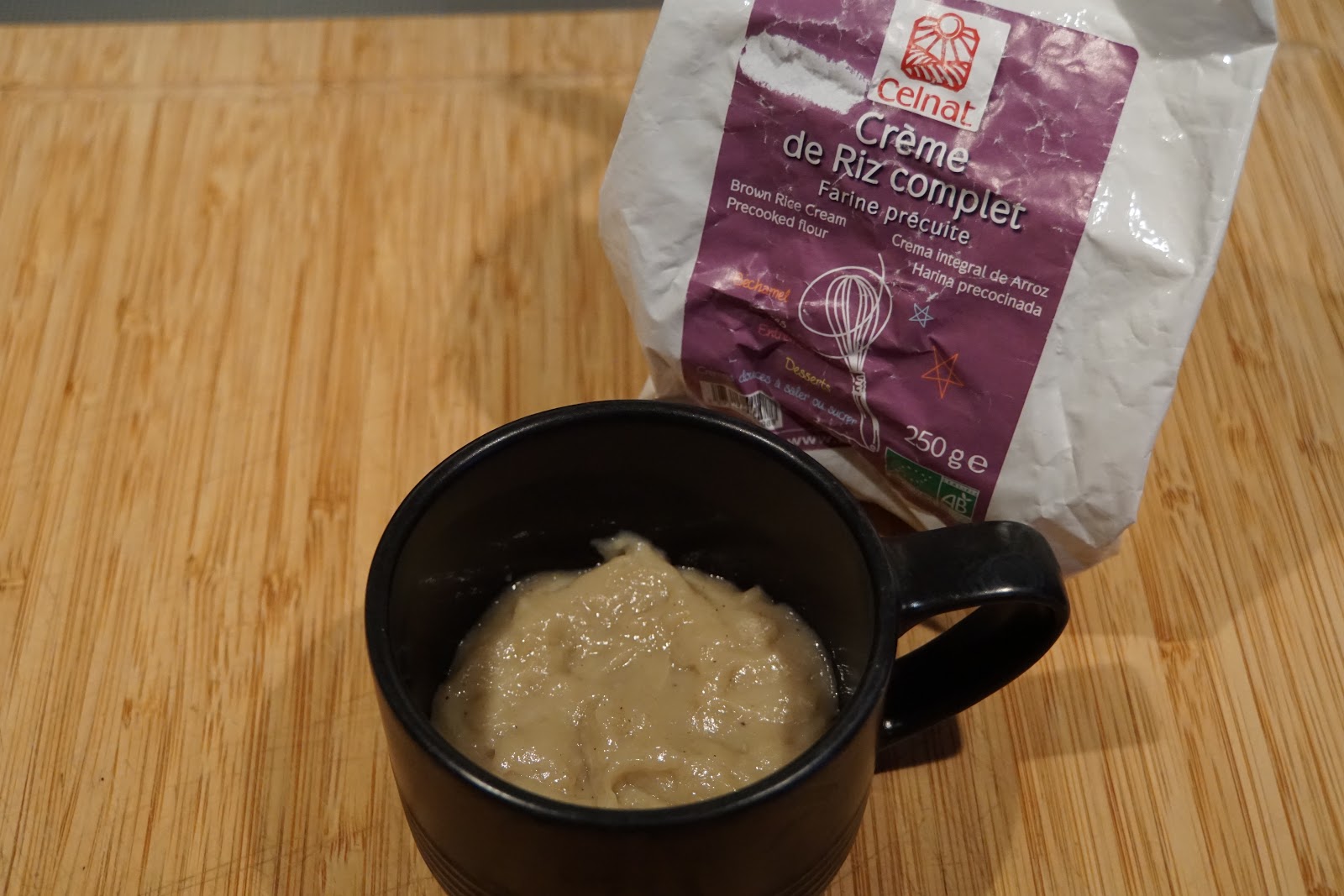 Crème de riz pour bébé