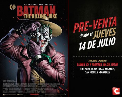Batman: The Killing Joke se estrenará en el Perú | Otaku Press