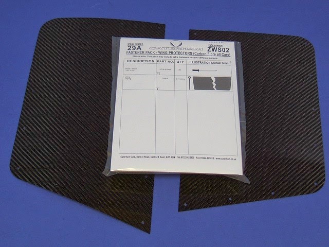 The correct Carbon Stone Chip Guards for the R500.