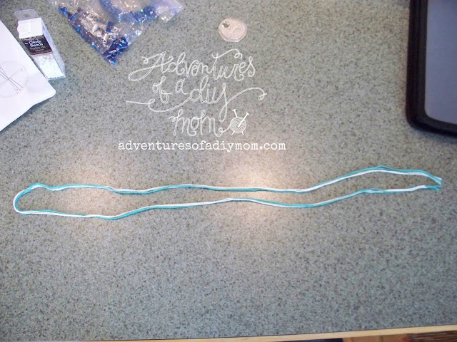 calculating how much cord is needed for kumihimo bracelet