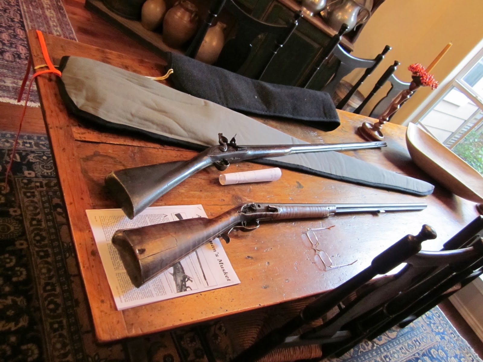 My Red Cape: Revolutionary rifles on view