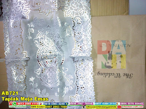 jual Taplak Meja Emas