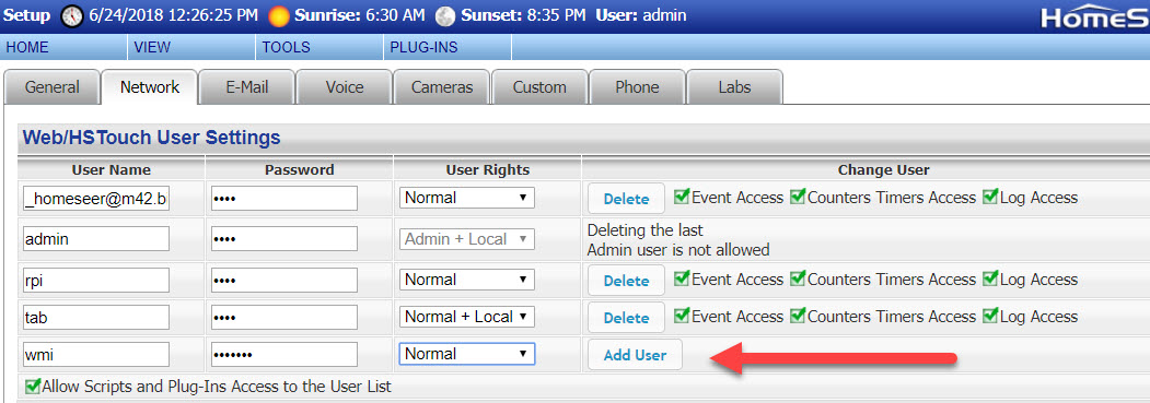 homeseer update device time json homeseer update device time json