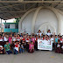 Alumnos de la escuela  Morelos disfrutaron del Planetario Móvil.