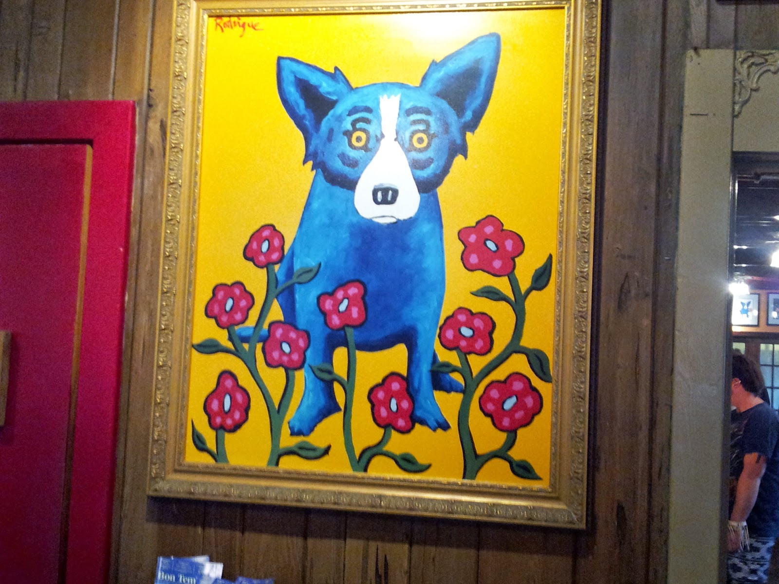 The HappiTraveler: Blue Dog Cafe - Lafayette, LA