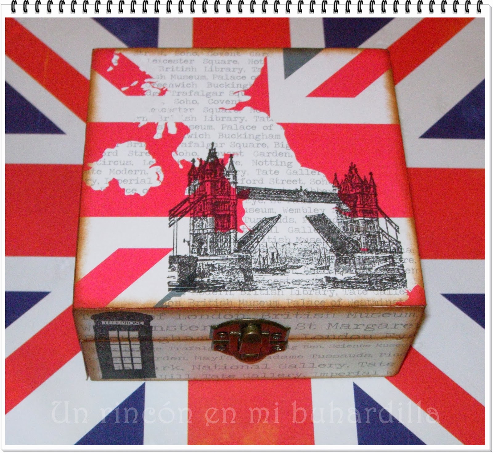 Un rincón en mi buhardilla LONDON box