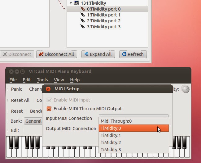 Ubuntu忘備録 Virtual MIDI Piano Keyboardを使う (Ubuntu 12.04)