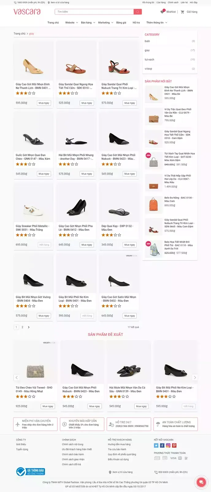 Theme blogspot bán hàng thời trang balo túi xách, giày dép, bóp ví nữ
