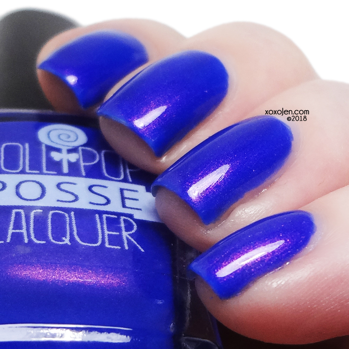 xoxoJen's swatch of Lollipop Posse Lacquer Talking to Myself at Night
