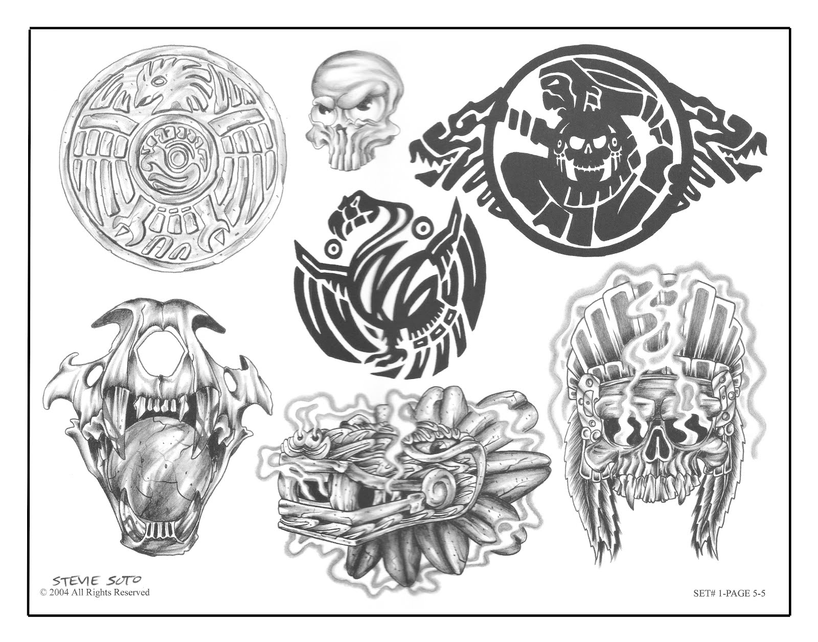 Эскиз святой дух тату