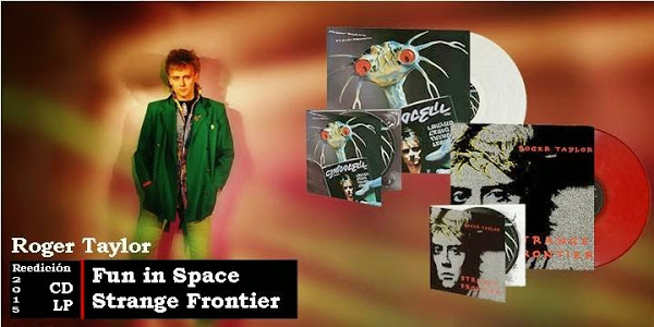 Roger Taylor reedita "Fun in Space" y "Strange Frontier" sello Omnivore Recordings