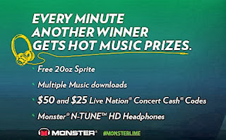 Sprite Instant Win Game - 87,000 Winners (Win Free Sprite, Music ...