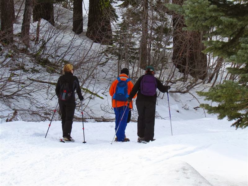 Echo Lake for Snowshoeing... HAERR TRIPPIN'