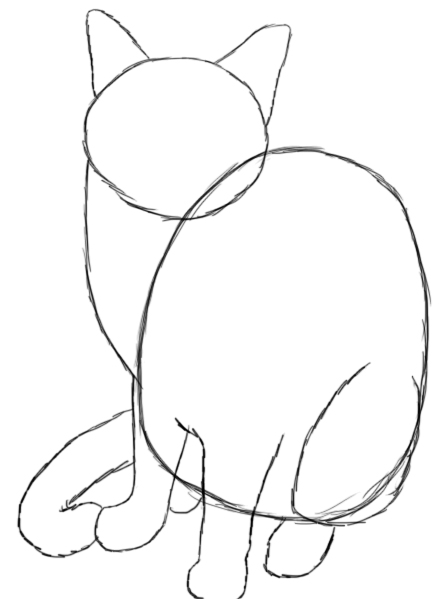 How To Draw A Cat Draw Central