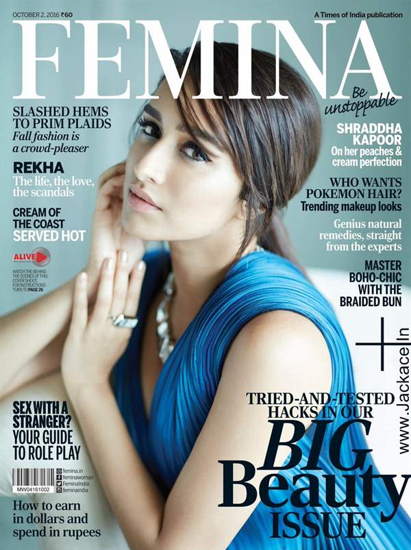 Our Personal Favorite Shraddha Kapoor On The Cover Of Femina 