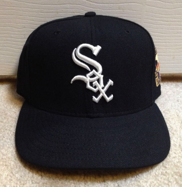 Throwback White Sox Caps Fresh Fitted Friday!!!!