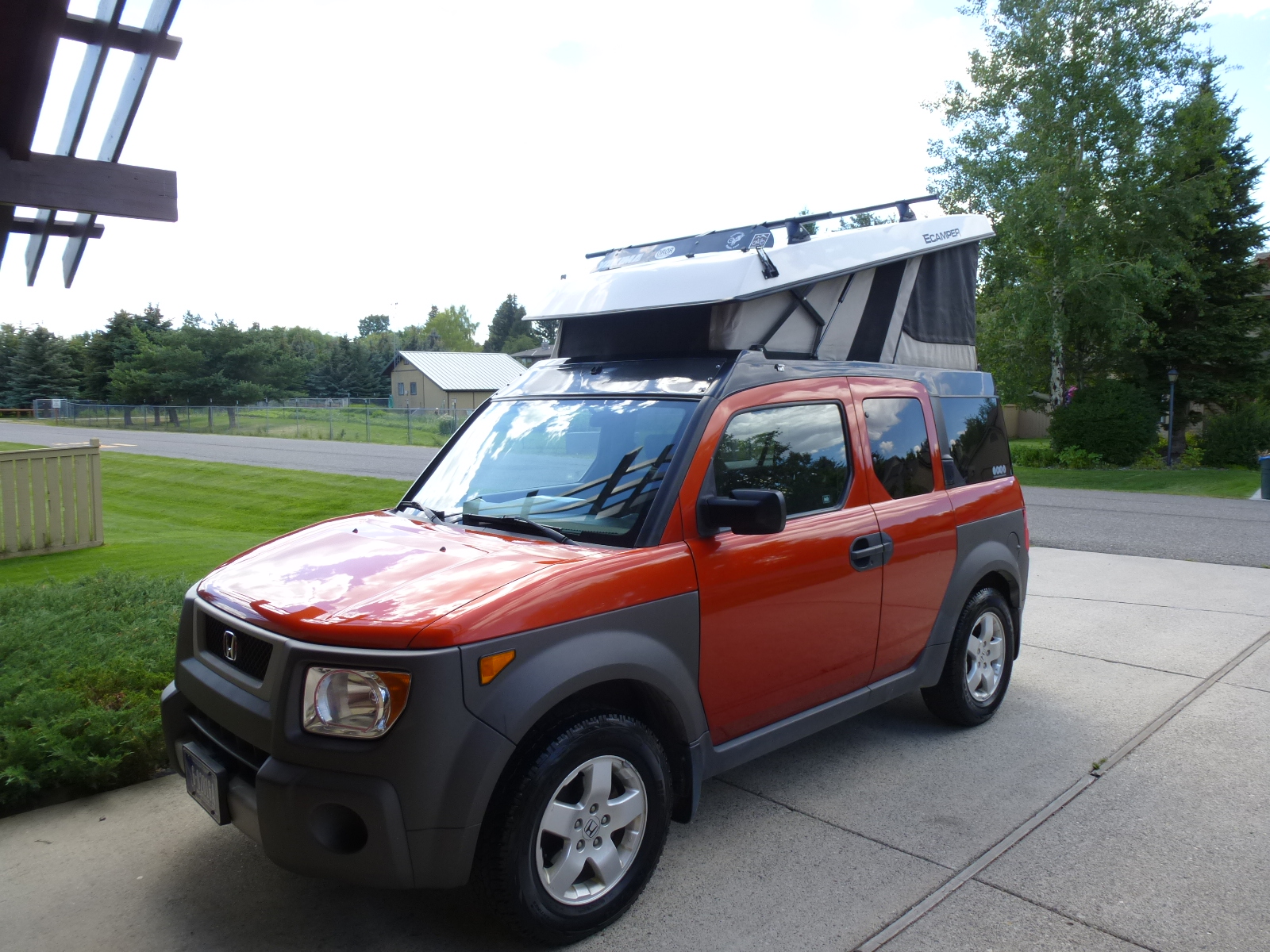 Honda element кемпер