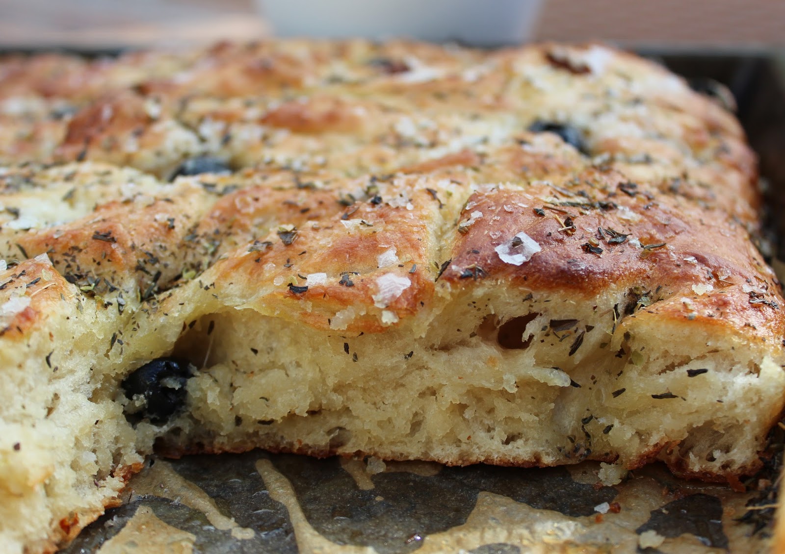 Focaccia Fra Ovnen