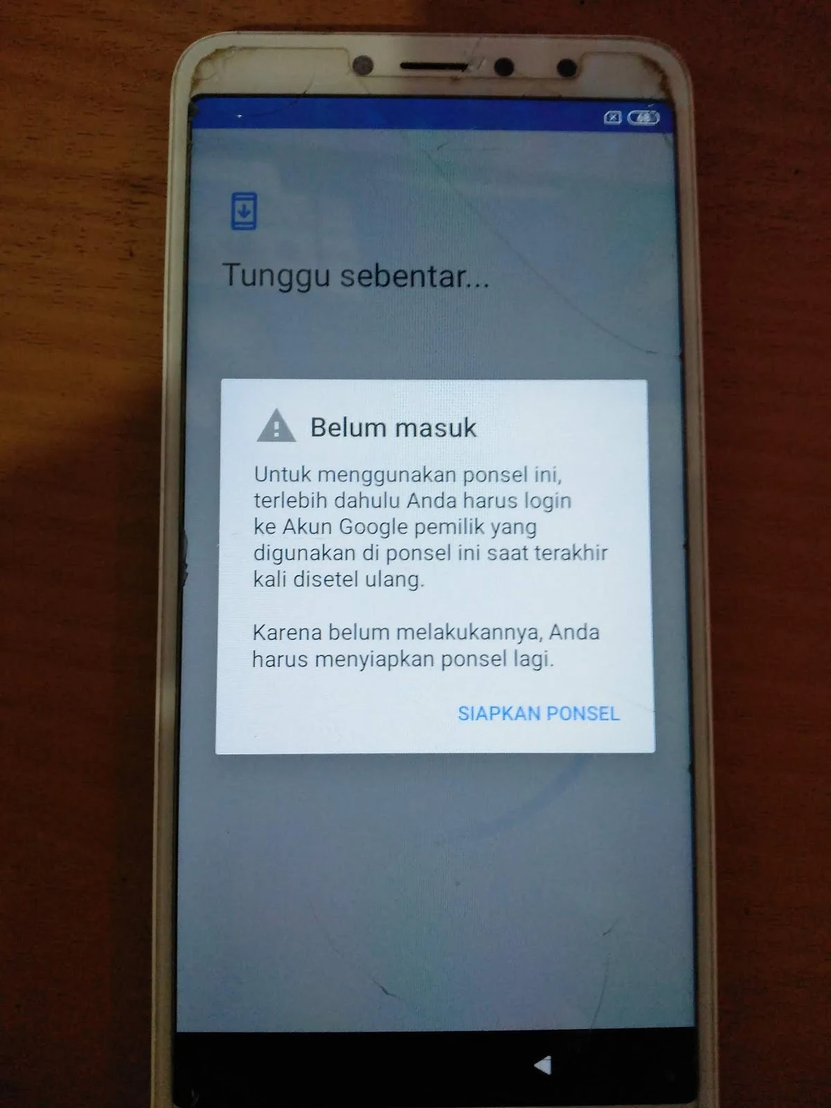 ByPass Locked FRP Redmi S2 YSL