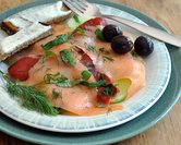 Smoked Salmon Salad