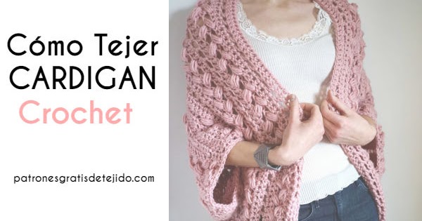 Chaqueta cardigan a crochet Clearance