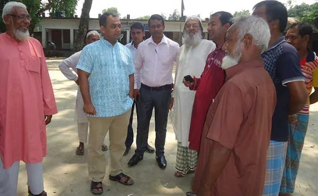 Bakshiganj MP candidate Barrister Swami Sattar's mass contact